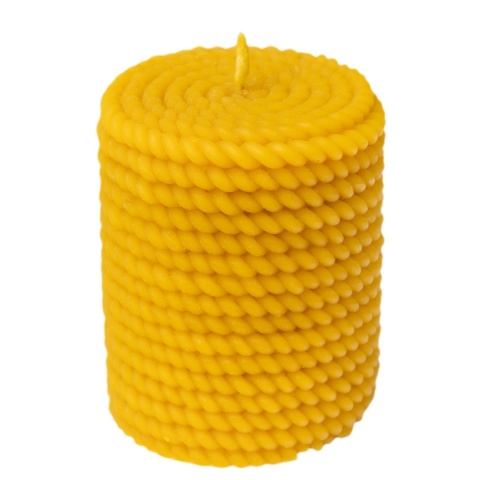 Świeczka z wosku pszczelego "Sznur"